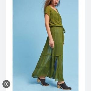 Maeve Sheer Duster Dress